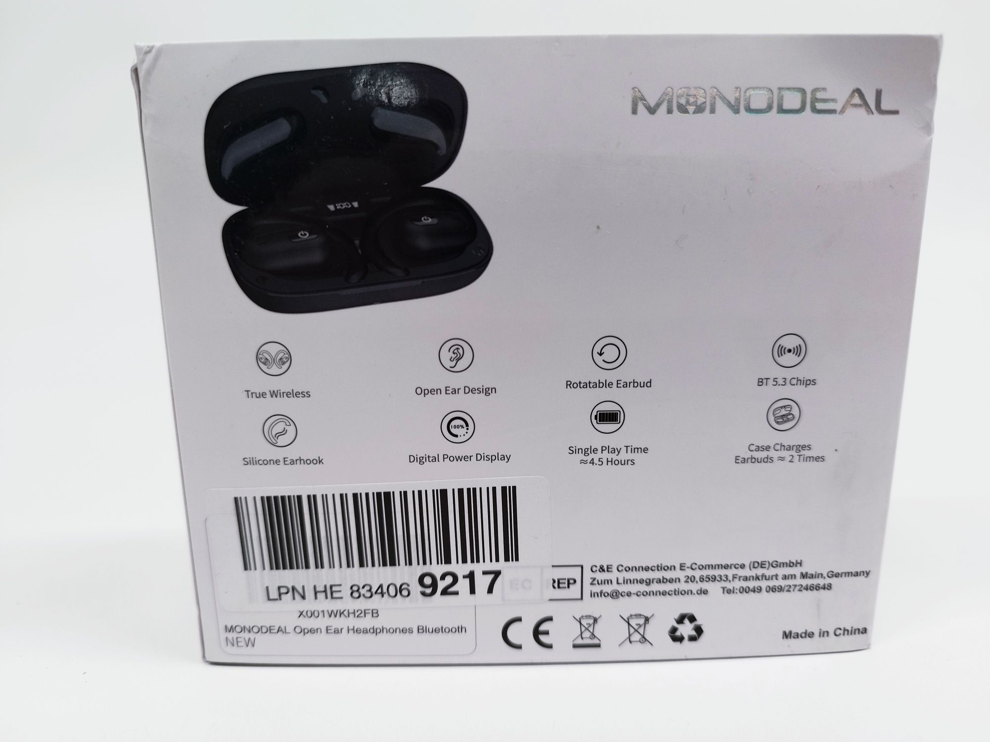 Słuchawki douszne bluetooth MONODEAL Open ear