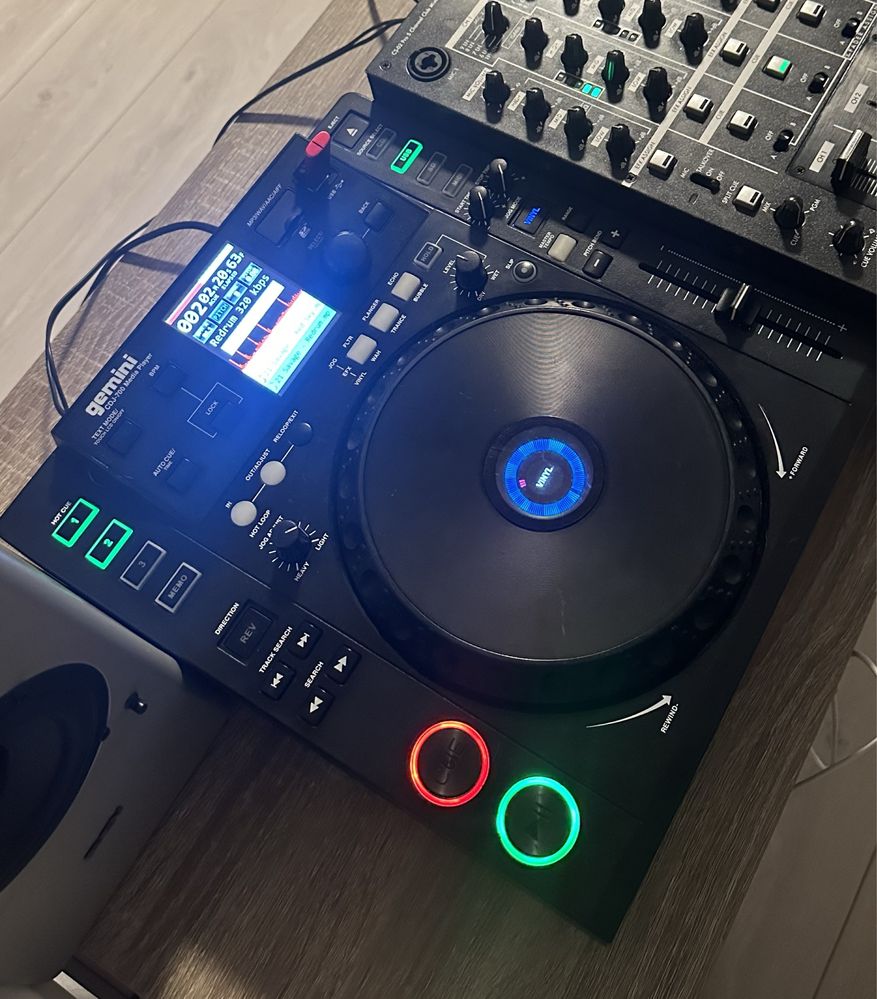 Диджей комплект набір dj GEMINI cdj700 микшер проигрыватель дека