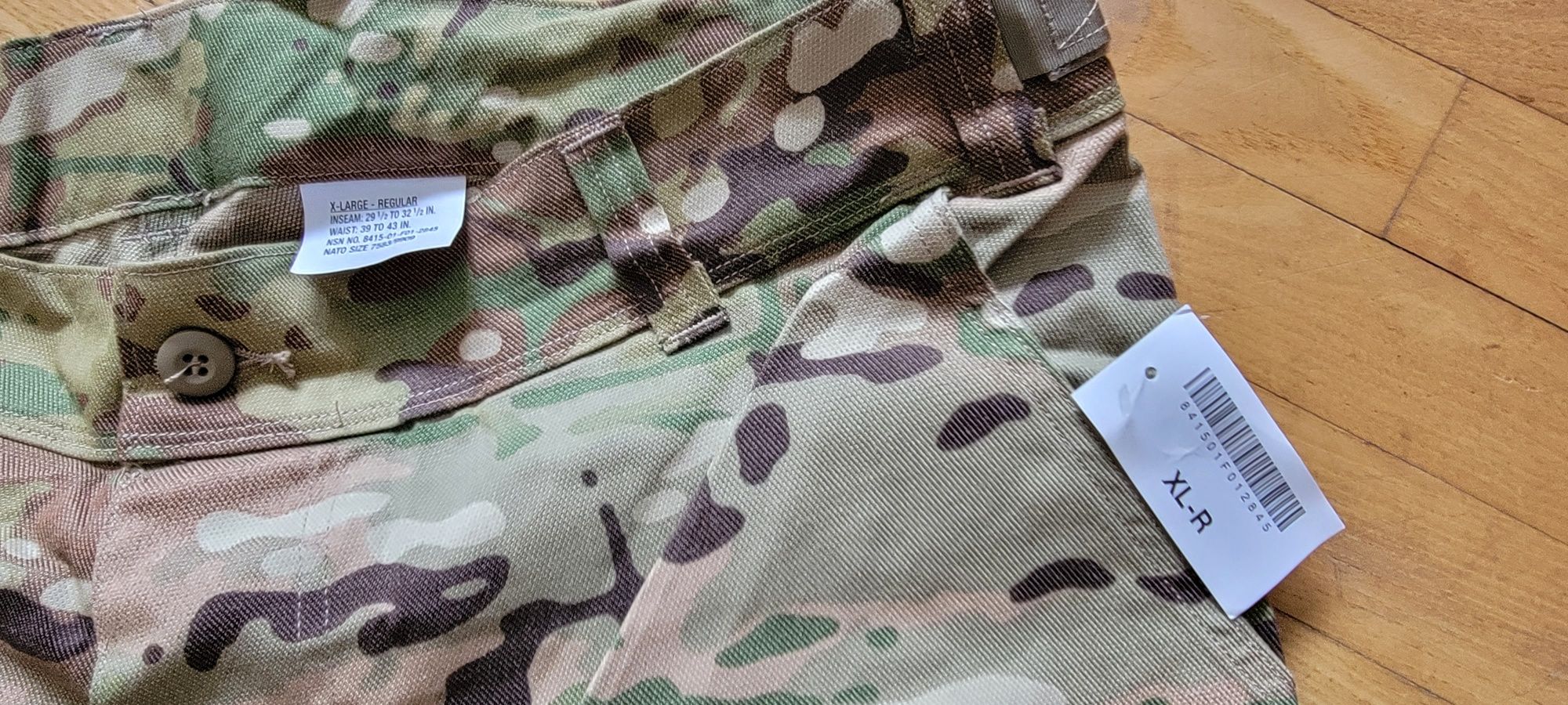 Вогнестійкі армійські бойові штани SCORPION Multicam