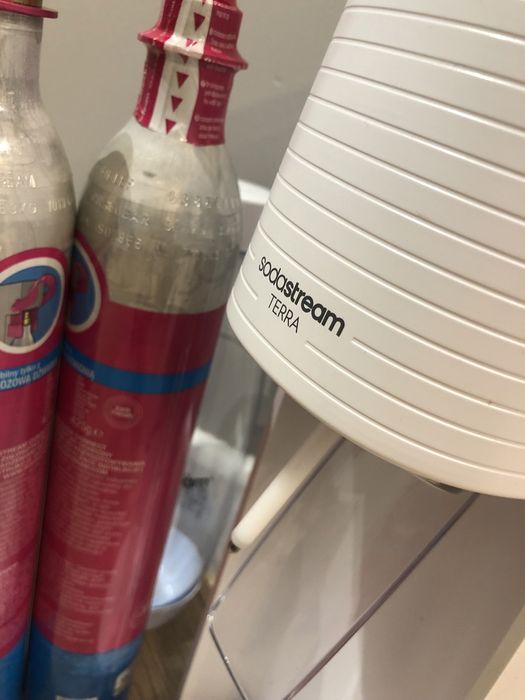 Soda Stream Terra zestaw - 2 naboje i 2 butelki