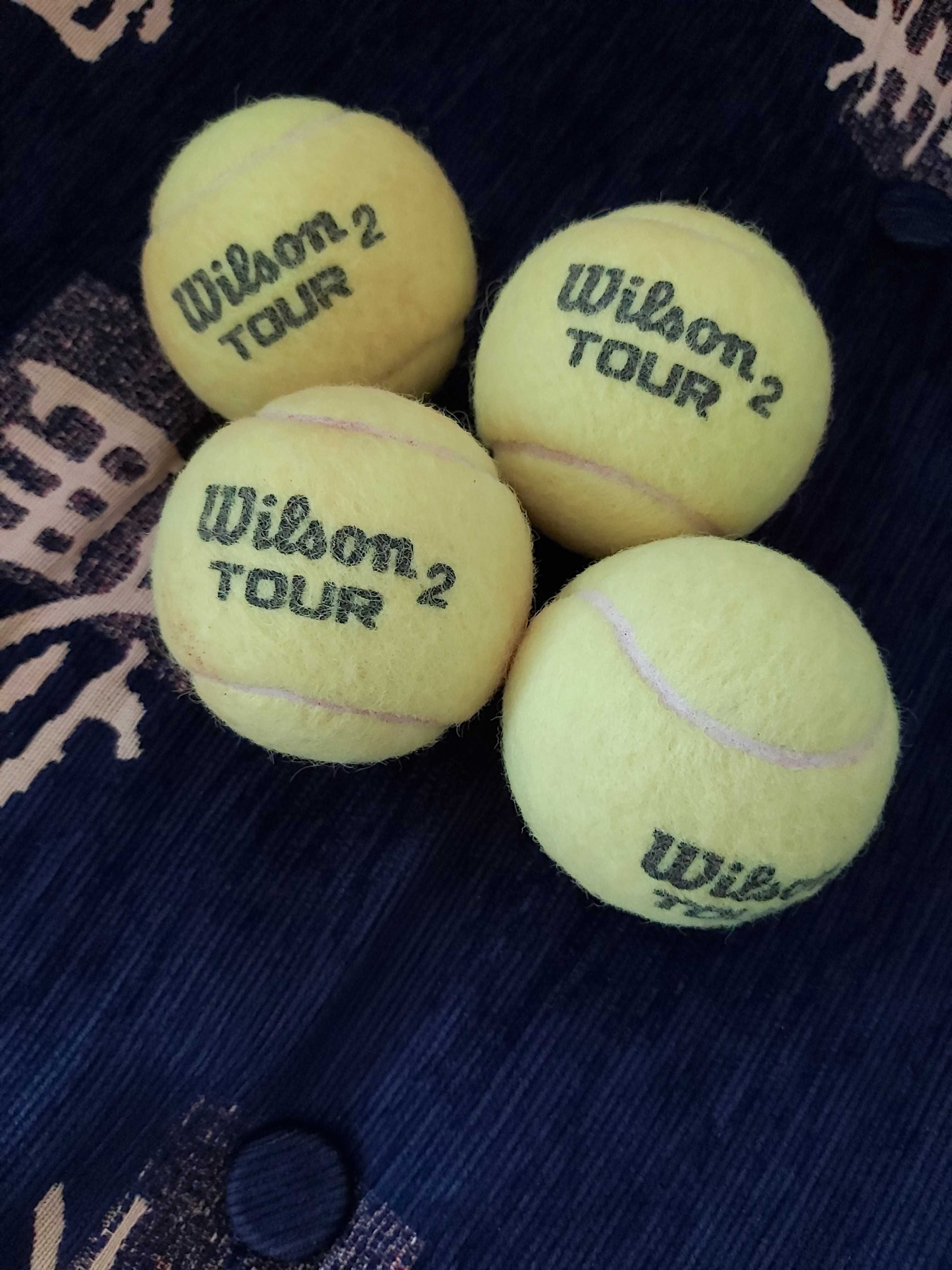 Теннисные мячи Wilson Balls, банка - 4 мяча