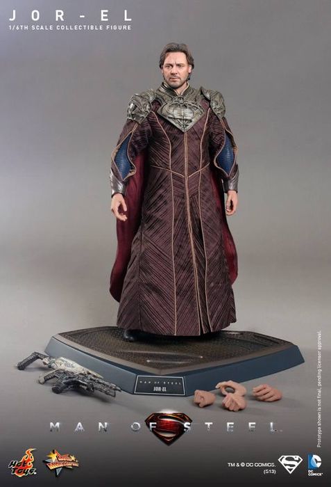 Фигурка 1/6 б/у hot toys mms 201 MAN OF STEEL – JOR-EL