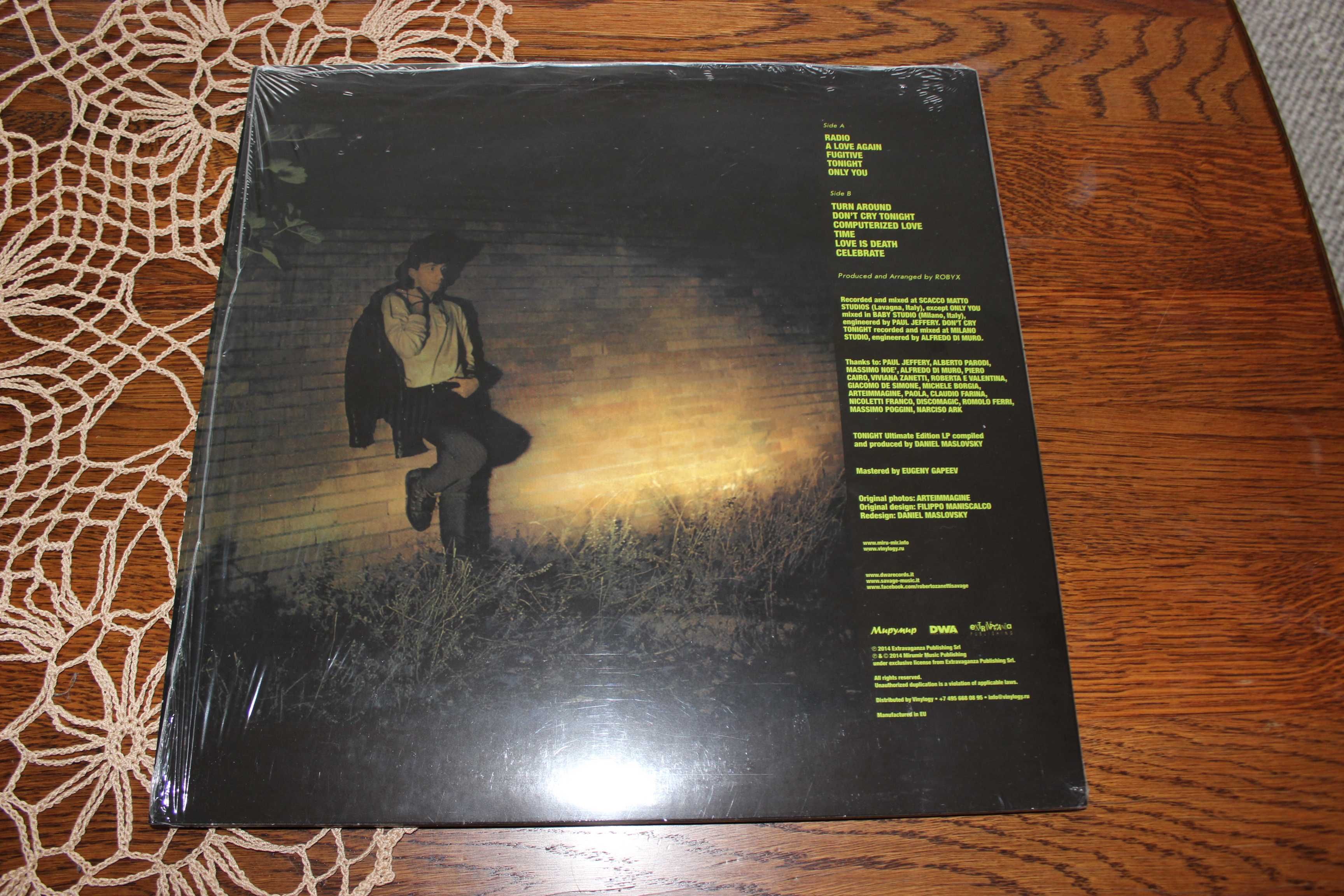 Savage - Tonight / Ultimate Edition 2014  (LP, Album, MIR 100715 ) NM!
