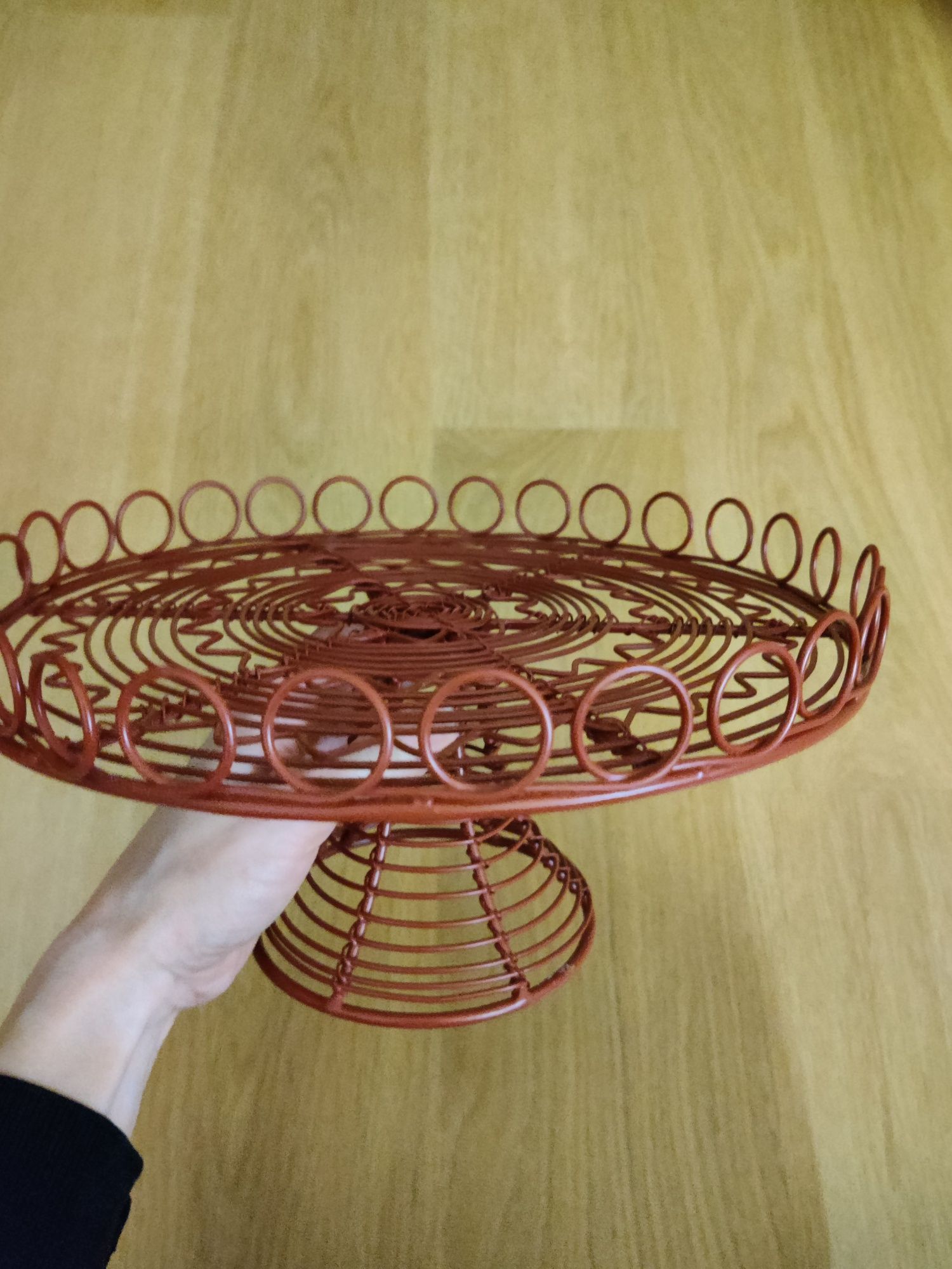 Patera do tortu Ikea Vinterfint 2022 talerz na nóżce