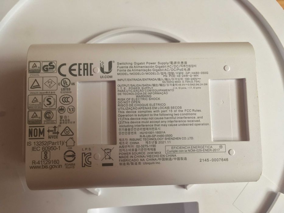 Access point Ubiquiti Unifi U6-LR Long Range + zasilacz PoE