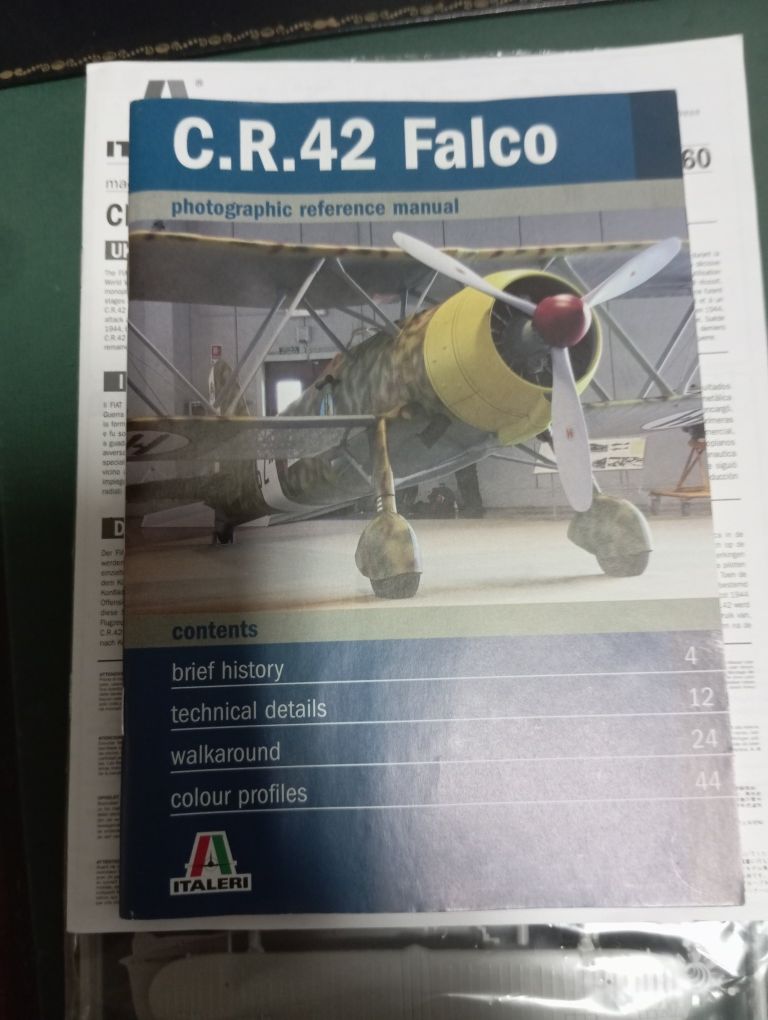 Modelismo italeri cr42 Falco (novo)