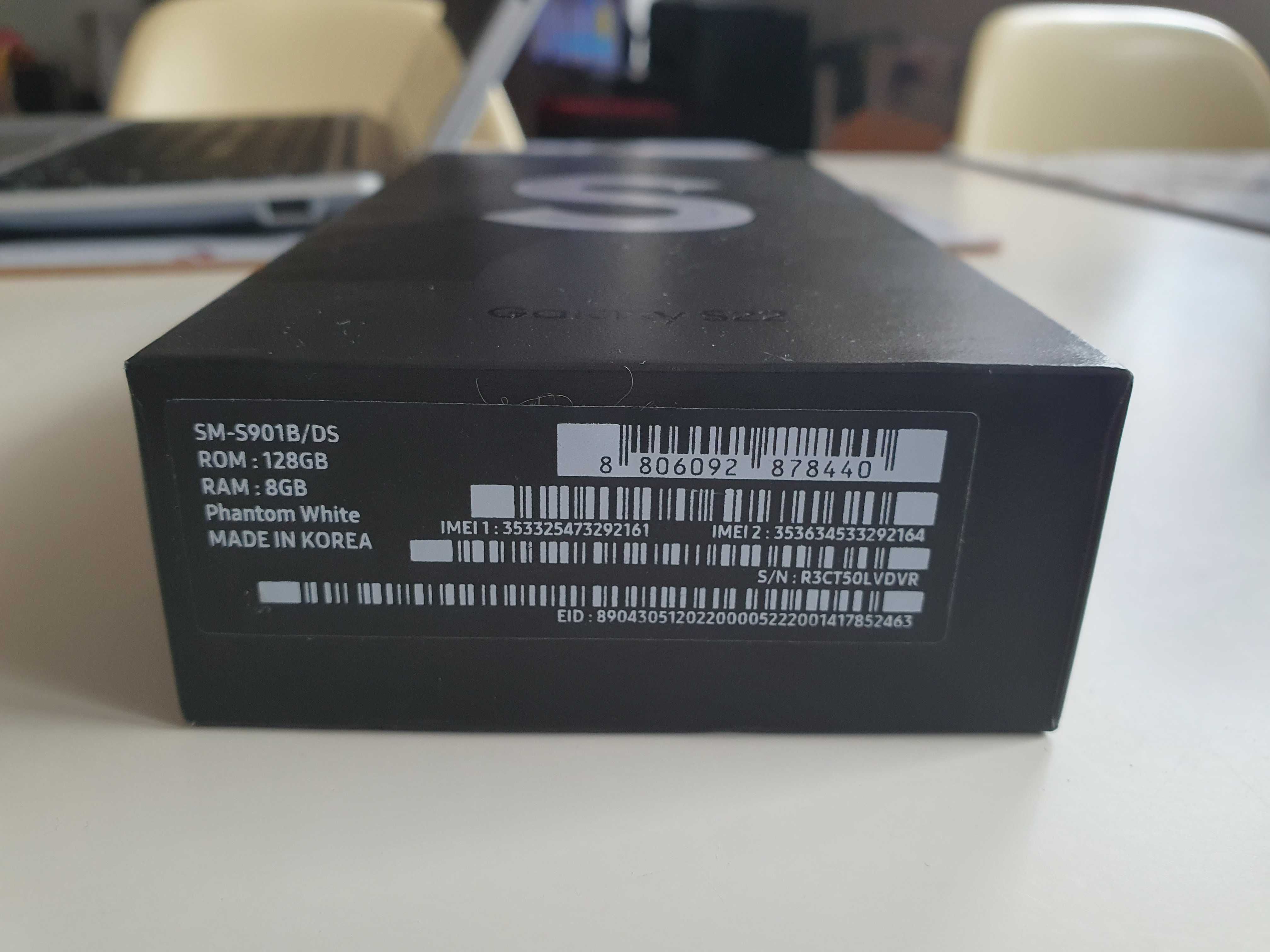 NOWY SAMSUNG  Galaxy S22 5G /128GB, biały