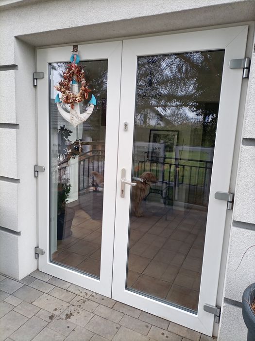 Drzwi zewnętrzne szklane