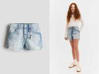Szorty dżinsowe 152cm 11-12 Lat H&M dziewczynka niebieskie PROMOCJA