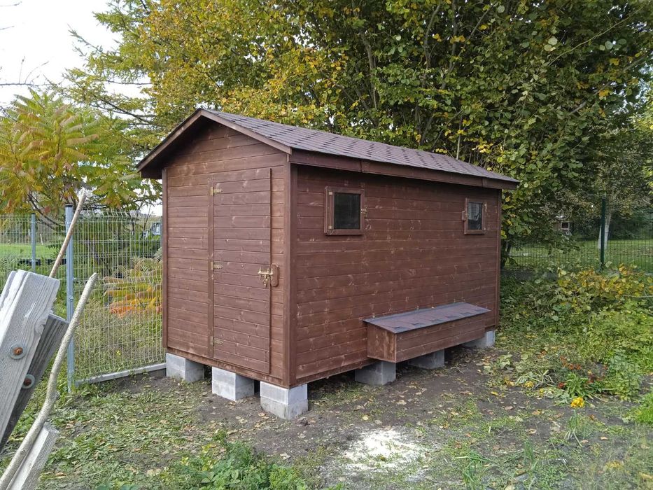 Kurnik 4 x 2 Kokoszka. Kurnik dla kur, kaczek, domek dla drobiu