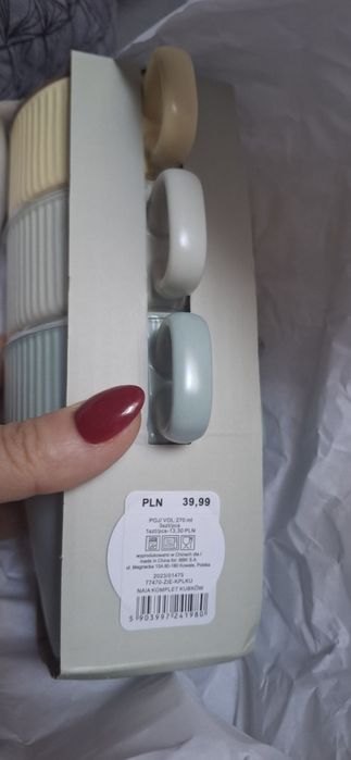 Nowe pastelowe kubeczki.Home% you