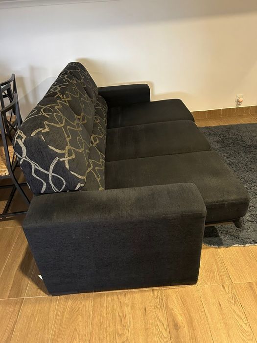 Sofá retratil, usado