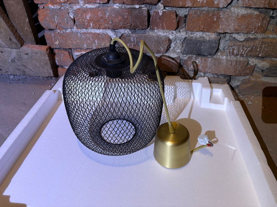 Klosz, żyrandol, lampa IKEA LUFTMASSA HEMMA