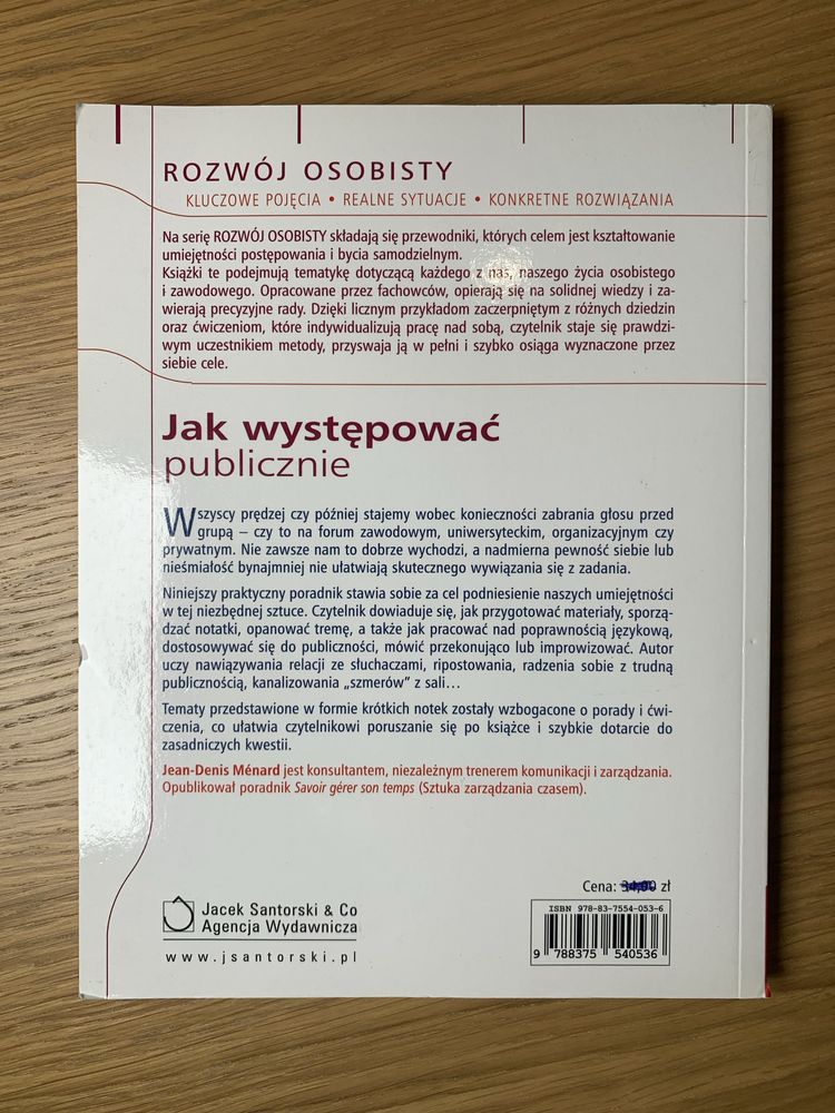 Jak występować publicznie Menard
