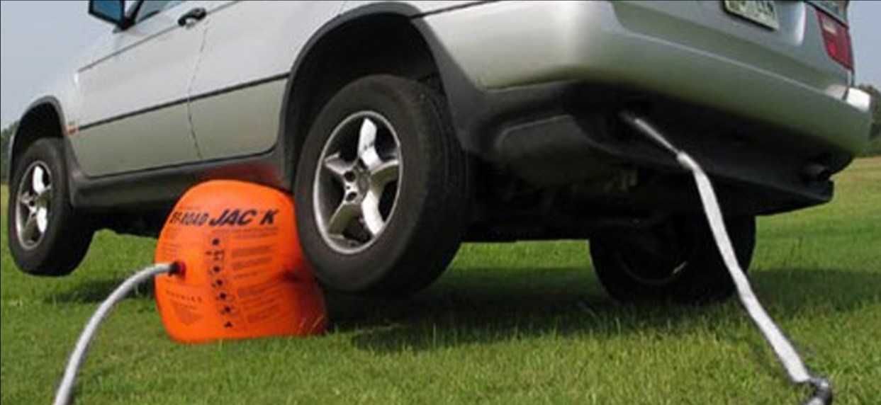 Balão desatascamento Off-Road para Jipes