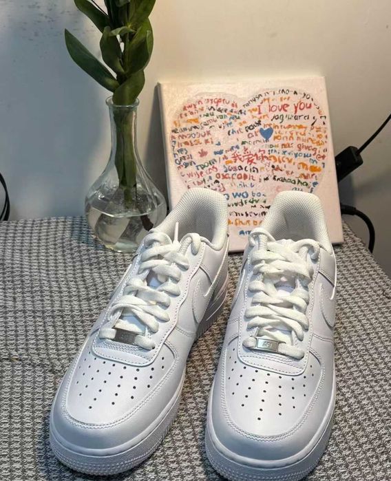 "Buty sportowe " NikeAir_Force1_Low _'07_White Rozmiar.37.5