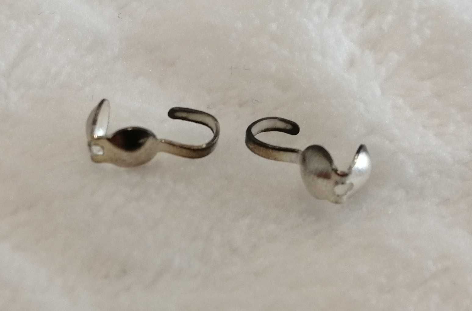 Łapeczki dziewczynki, 4x9mm, 2szt. (Kreatywne, Biżuteria)