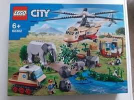 lego city 60302 zestaw na ratunek dzikim zwierzętom CAŁKIEM NOWE