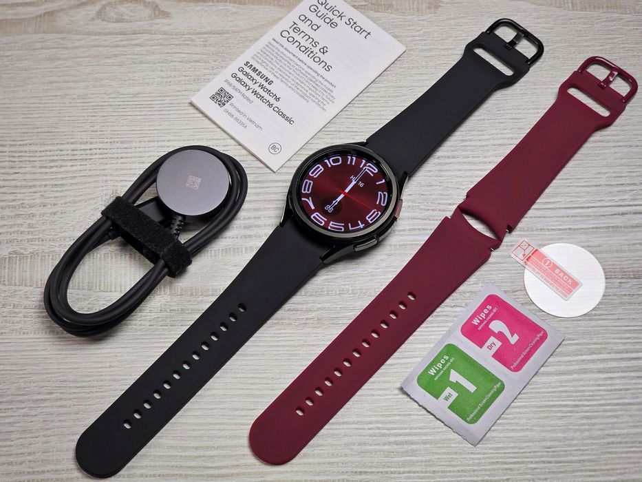 Смарт-годинник Samsung Galaxy Watch6 Classic 43mm Black (SM-R950)