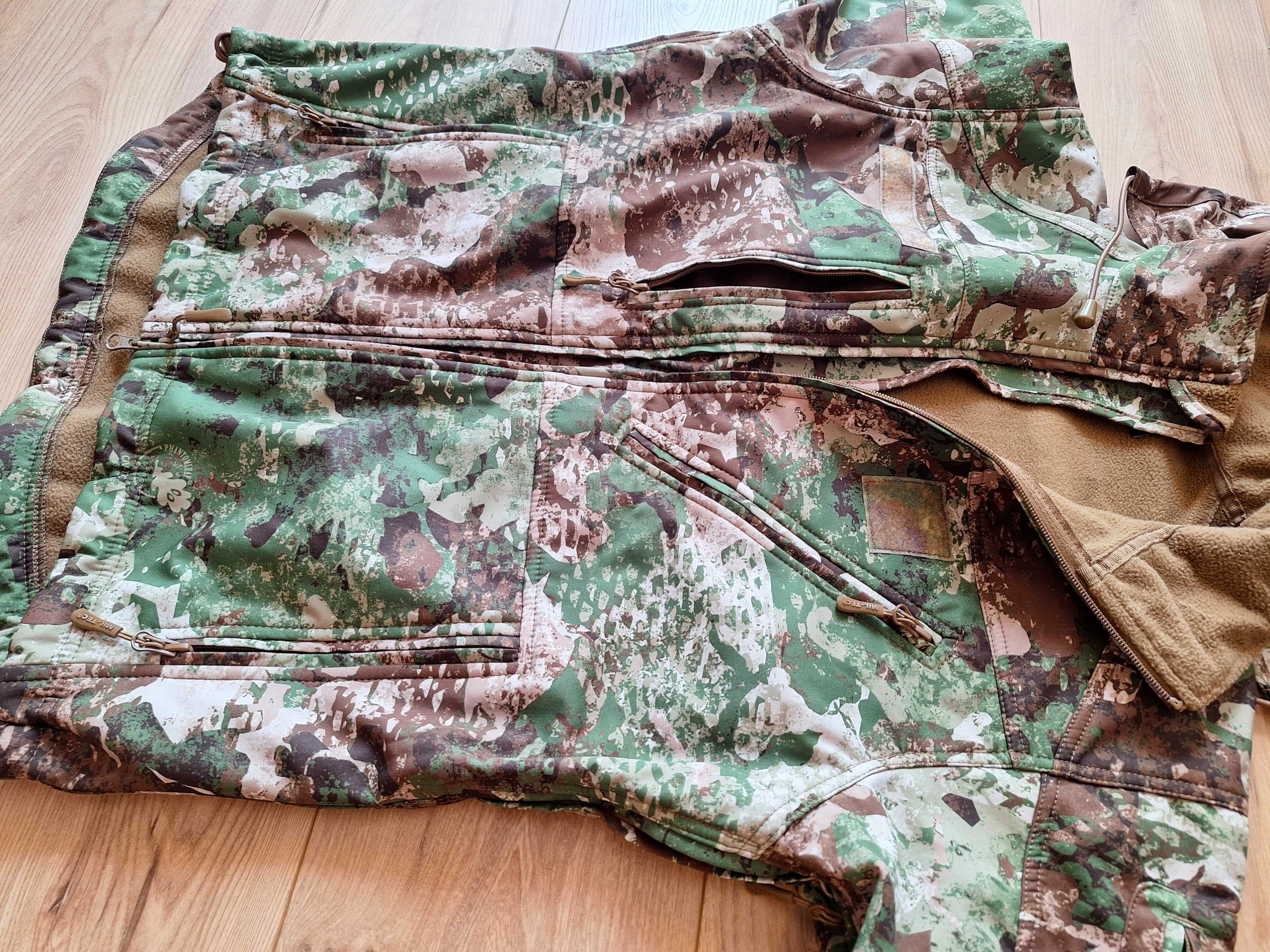 Kurtka Softshell Mil-Tec Phantomleaf WASP I Z2 + Rękawiczki