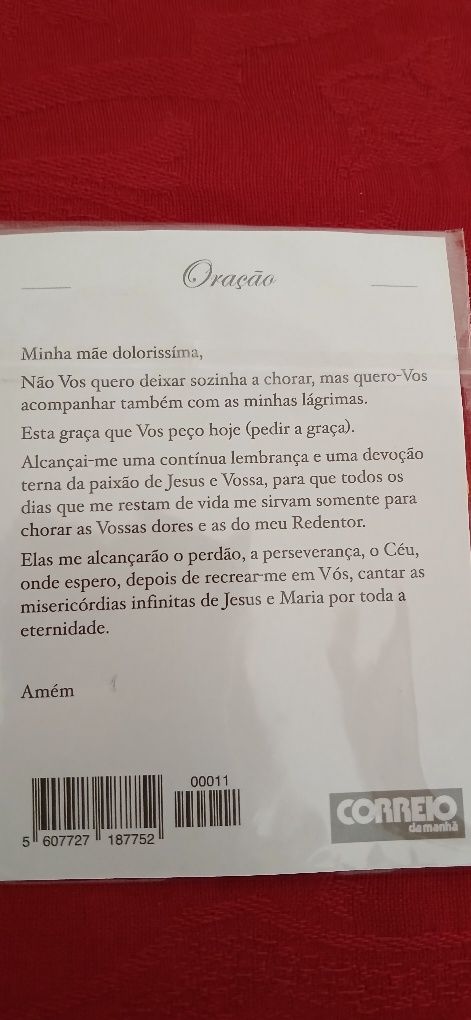 Escapulários Nossa Senhora das Dores, novos
