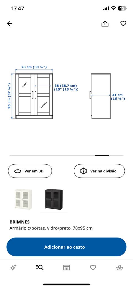 Armário Ikea Brimnes