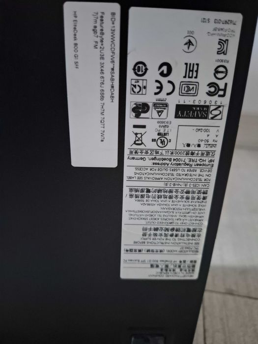 Komputer stacjonarny HP Elitedesk 800 G1