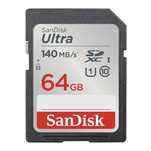 Class Sdxc 64Gb Karta Ultra Uhs-I Sandisk 140Mb/S (Sdsdunb-064G-Gn6In)