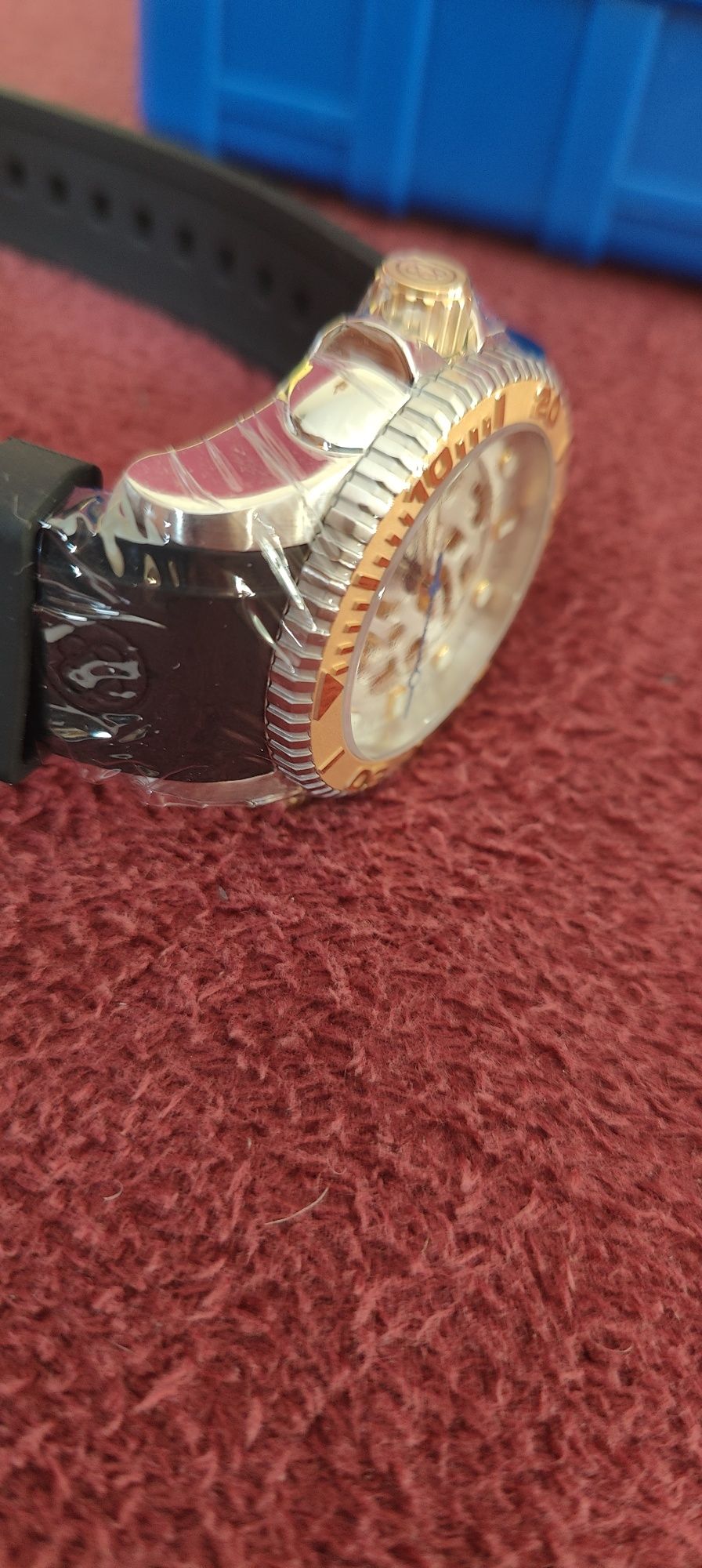 Zegarek Deep Blue Skeleton - szafir 44mm nowość na rynku