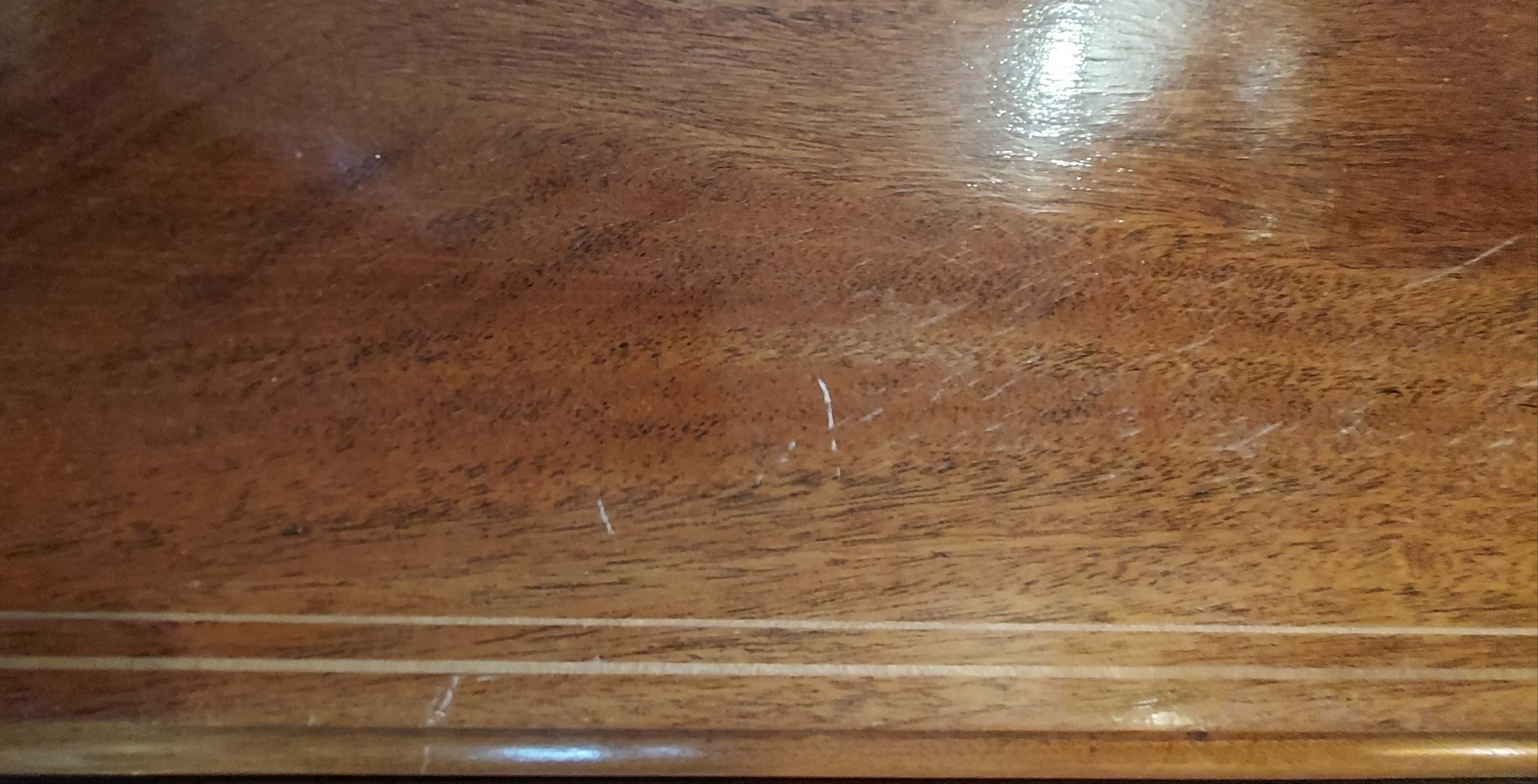 Stół PRL rozkladany Henryków brązowy drewniany stylowy klasyczny