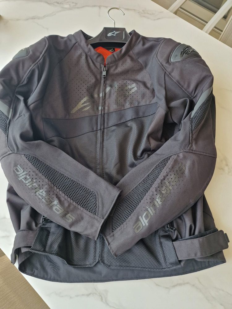 Casaco Alpinestars T-GP plus R V4 AIRFLOW BLACK