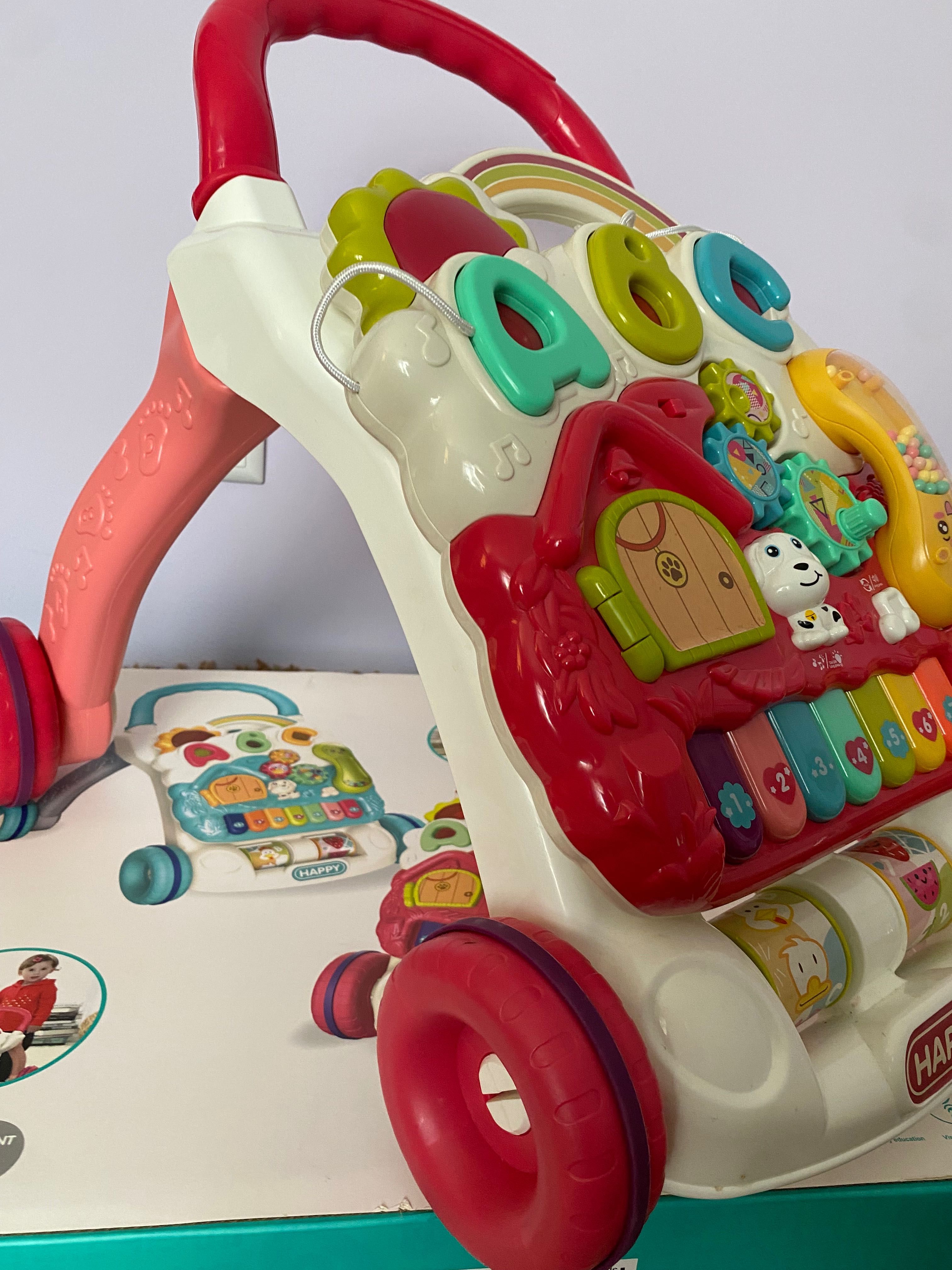Дитячий Музикальний центр, каталка, ходунки Walker baby