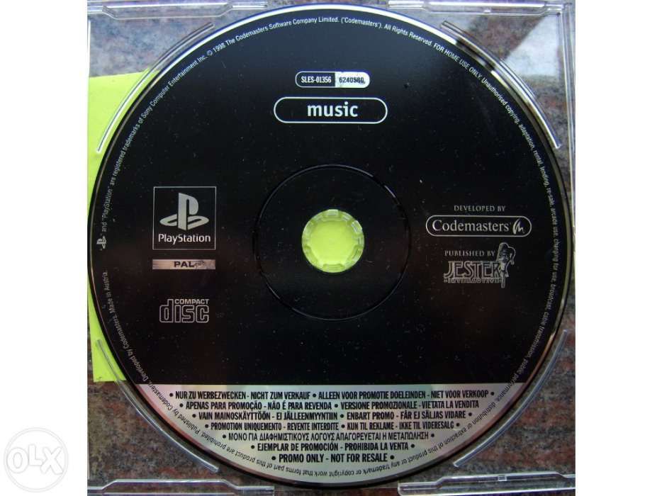 2 Jogos PS1 - só disco, sem capa
