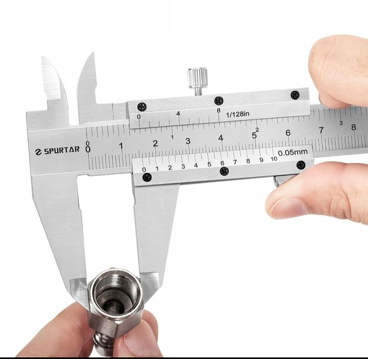 Suwmiarka analogowa Spurtar 150 mm ze stali nierdzewnej