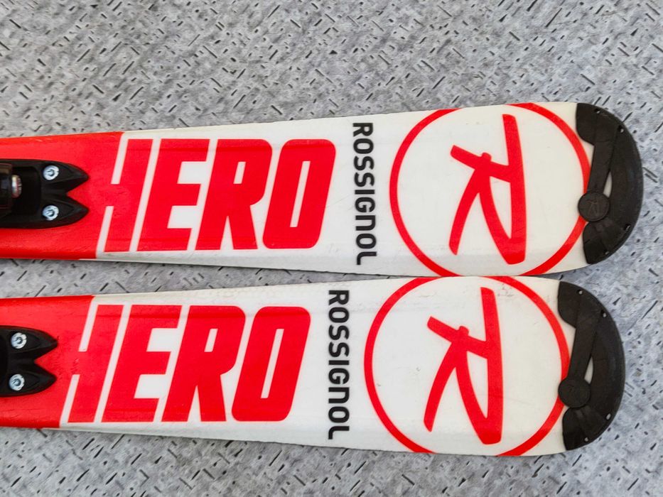 Topowy dziecięcy Rossignol HERO J  100 cm . Po serwisie. TANIO!
