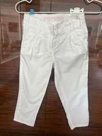 Spodnie białe 122 cm
