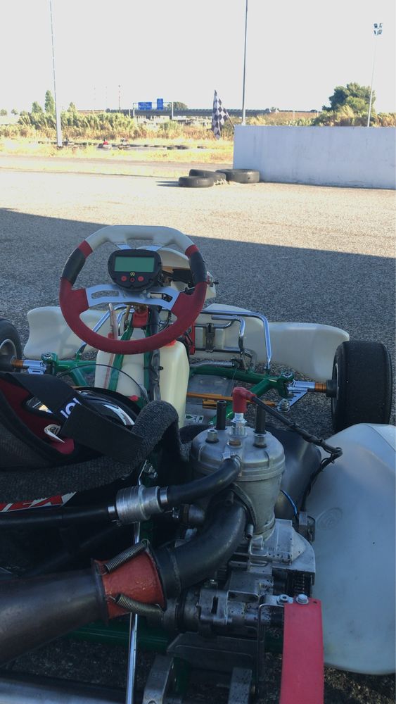 Tony Kart Iame Leopard 125cc TAG + Alfano + carrinho + acessórios