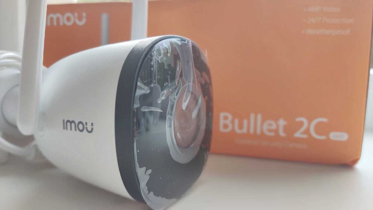 Wi-Fi IP-камера IMOU Bullet 2C 4MP(IPC-F42P) 2.8 мм + SD-карта 64Гб