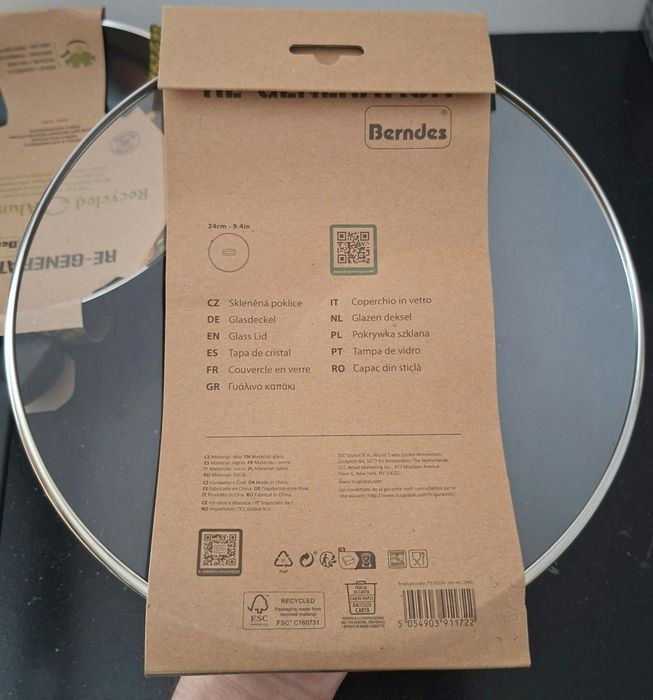 Frigideira Berndes 24cm + Tampa (NOVA)