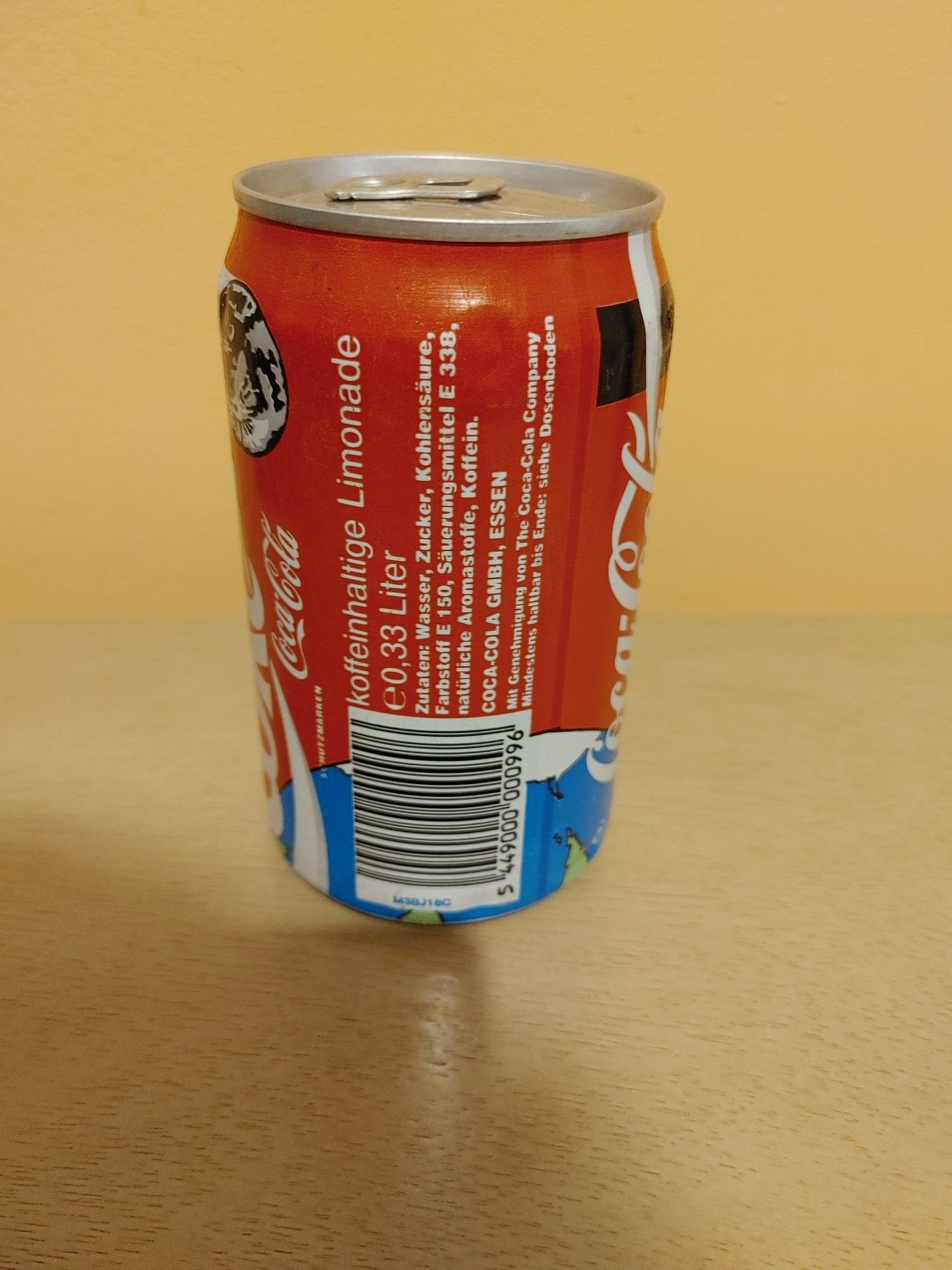 COCA COLA Scorpions z 1995r Pełna Puszka SPRAWDŹ