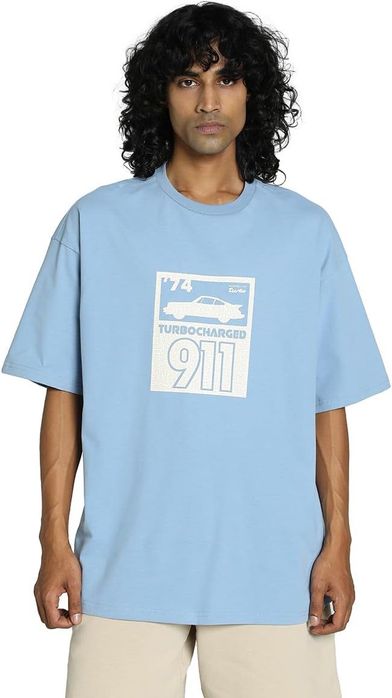 НОВА PUMA Porsche ОРИГІНАЛ L M футболка блакитна чоловіча 624550 03