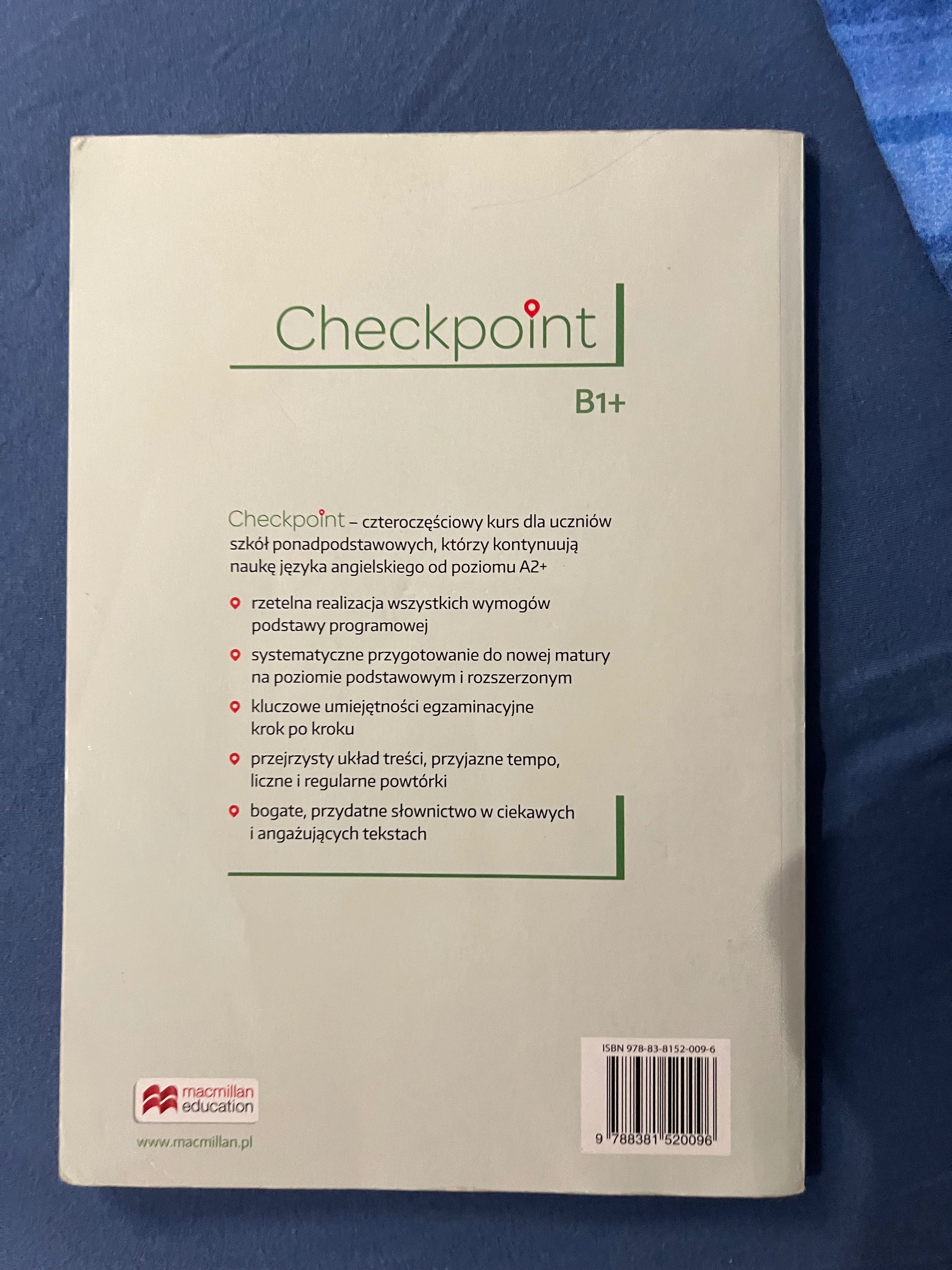 Podręcznik do angielskiego Checkpoint B1+