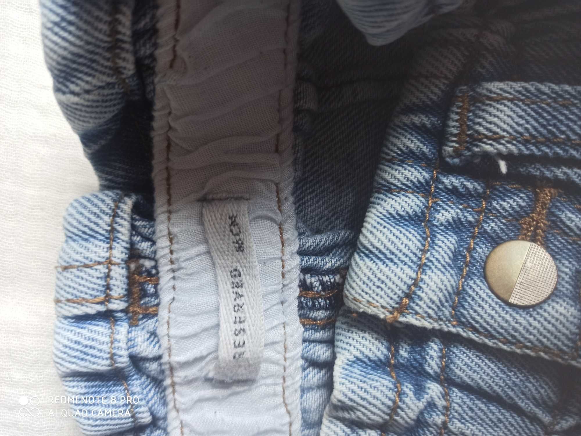 Jeansy baggy Reserverd 86 cm
