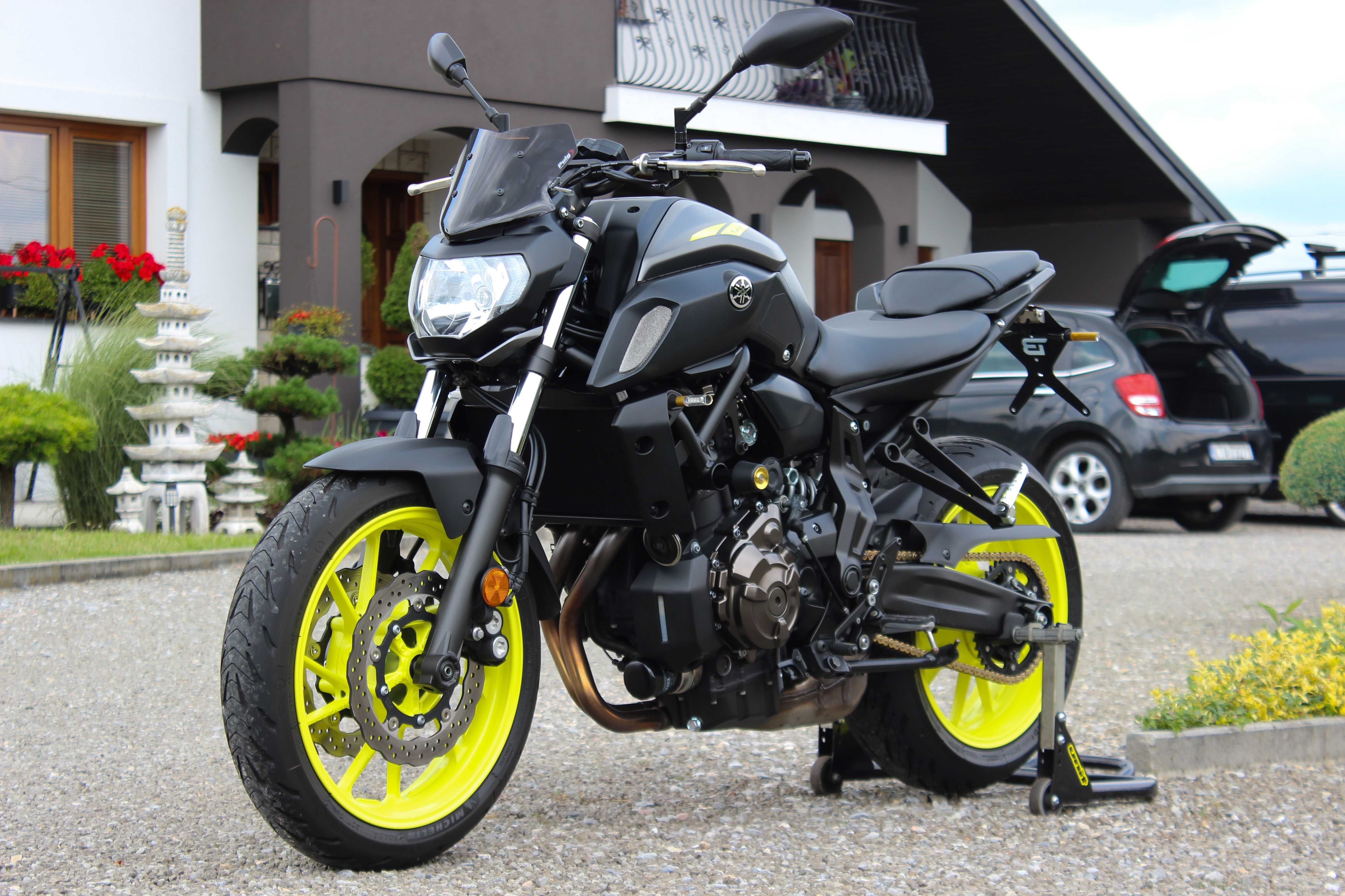 Yamaha MT-07 ! MT07 ! 2018r ! ABS ! Night Fluo ! ! 23 906 KM !