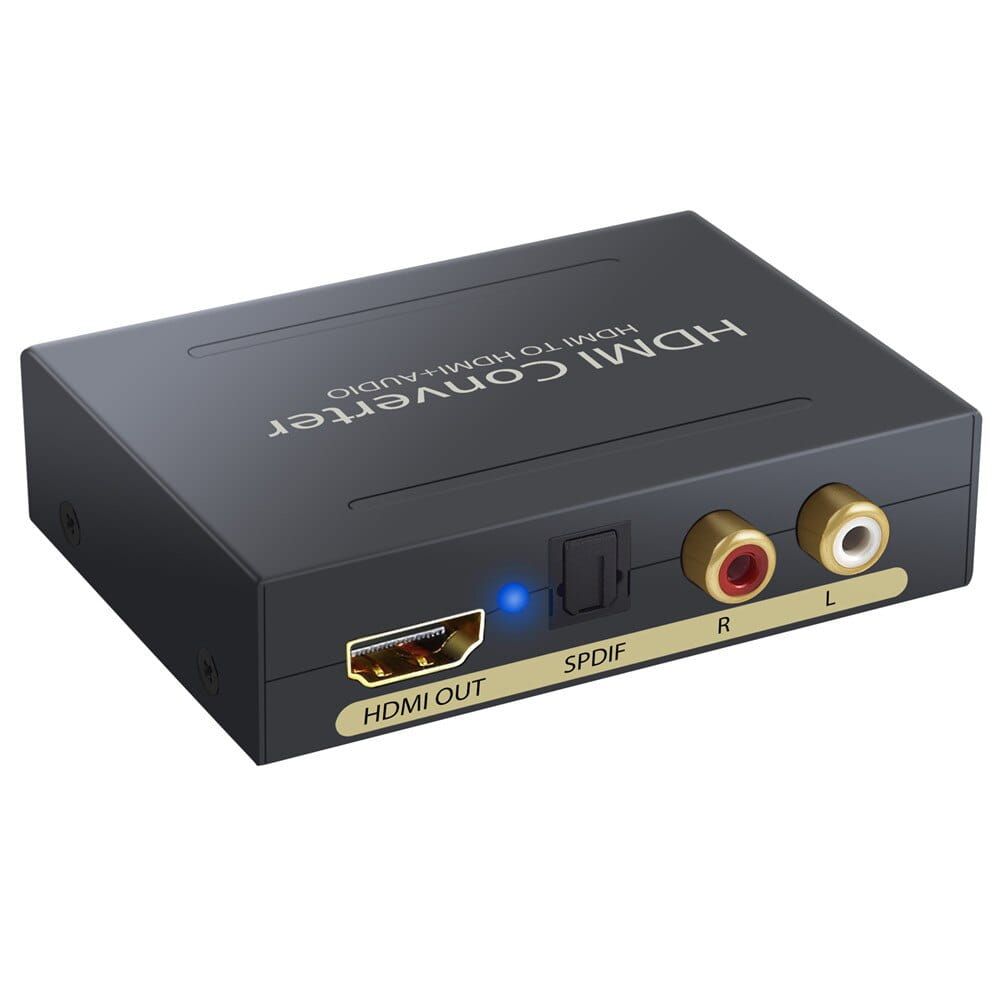 Konwerter / separator z HDMI na HDMI + audio TOSLINK SPDIF