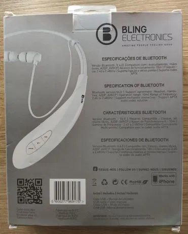 Auriculares Bluetooth BLING bbhs840t