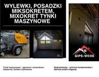Wylewki Posadzki Miksokretem Mixokretem Tynki maszynowe Gipsy Motycz