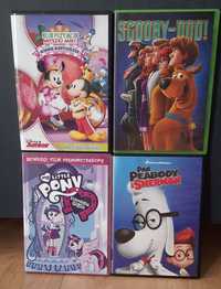 Zestaw bajek filmów animowanych DVD bajki Disney MLP Scooby-Doo PL POL