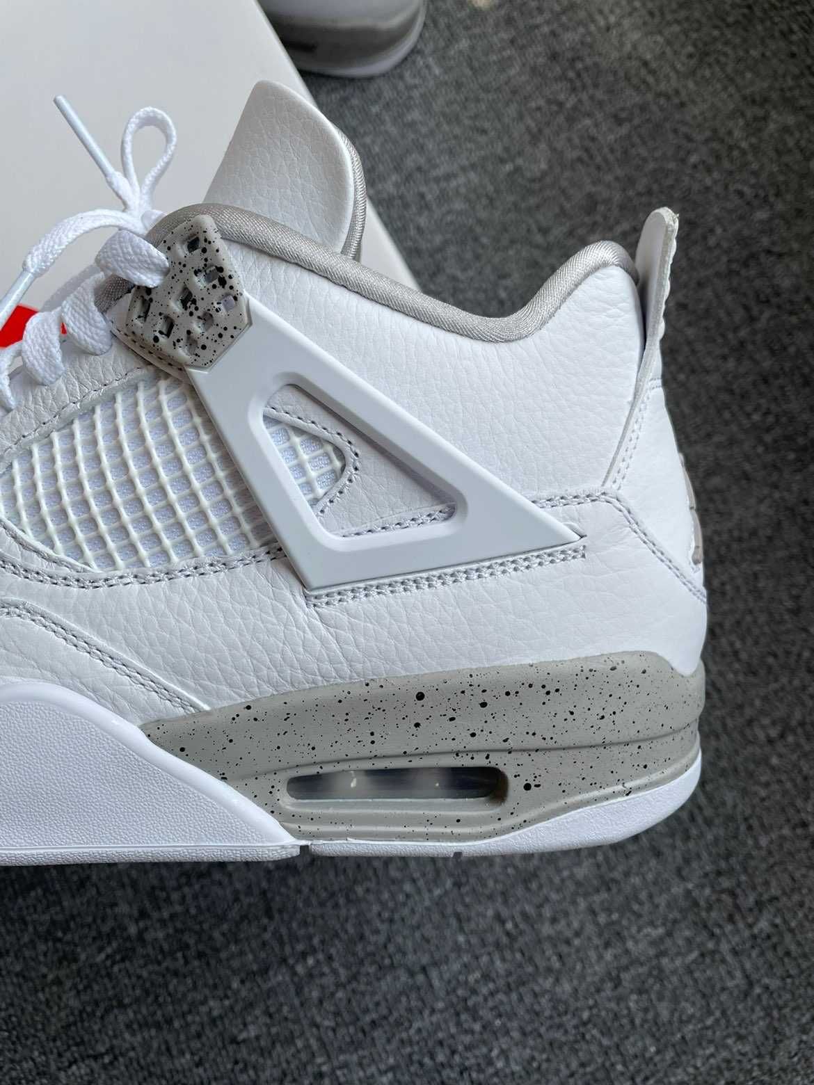 Jordan 4 Retro Białe Oreo Buty codzienne nowe z metką R.38