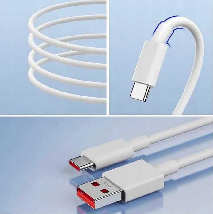 Szybka ŁADOWARKA sieciowa 67W USB-C + KABEL USB USB-C 1M do Xiaomi